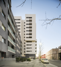 Edificio de 51 viviendas de protección oficial en la parcela UE7 del sector Bagaria-Alstom de Cornellà de Llobregat